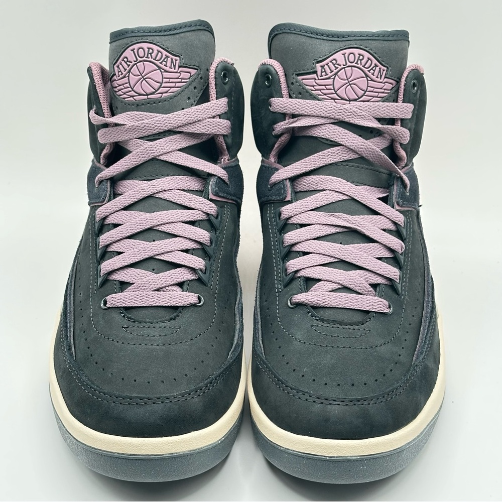 Women’s Nike Air Jordan 2 Retro Off Noir Sky K Mauve DX4400 005 Size 8 - Picture 3 of 14